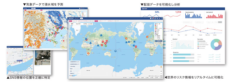 Spectee Proの利用イメージ図
