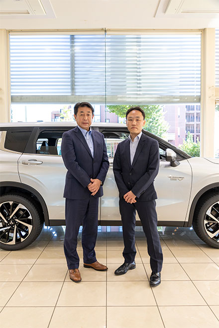 飯島氏（左）、坂本氏（右）