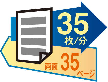 モノクロ35枚／分