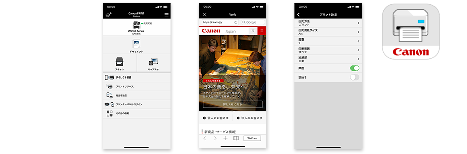 iPadでの使用イメージ