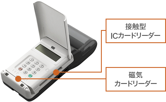 接触型ICカードリーダー 磁気カードリーダー