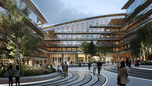 スロバキアに建設予定のESETキャンバス