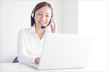 リモート会議をしているイメージ