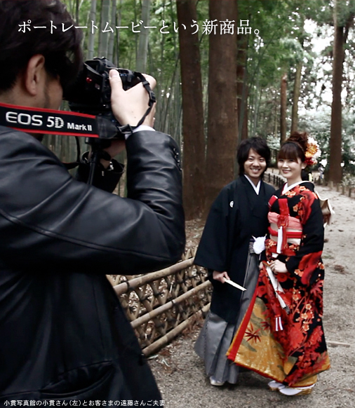 ポートレートムービーという新商品。