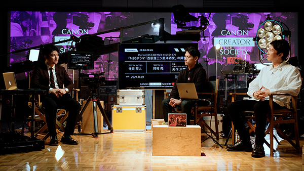 Shot on EOS C300 Mark III and EOS C70 MBSドラマ『西荻窪三ツ星洋酒堂』の撮影