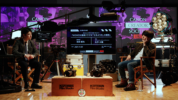 Shot on EOS C500 Mark II WOWOW連続ドラマW『さまよう刃』の撮影