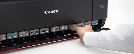 写真：大容量インクタンク