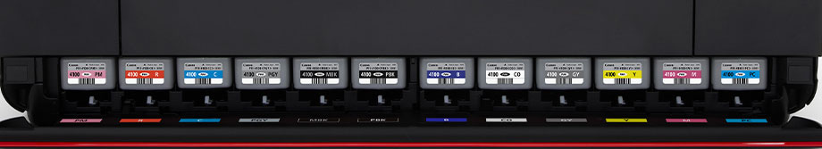 写真:対応インク