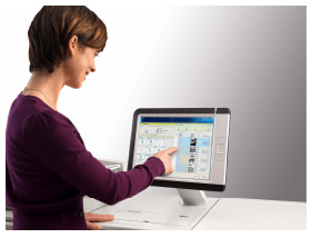 Oc&eacute; ScreenPointテクノロジー（イメージ）