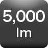 5,000lm
