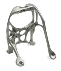 DMPプリントされた航空宇宙ブラケット