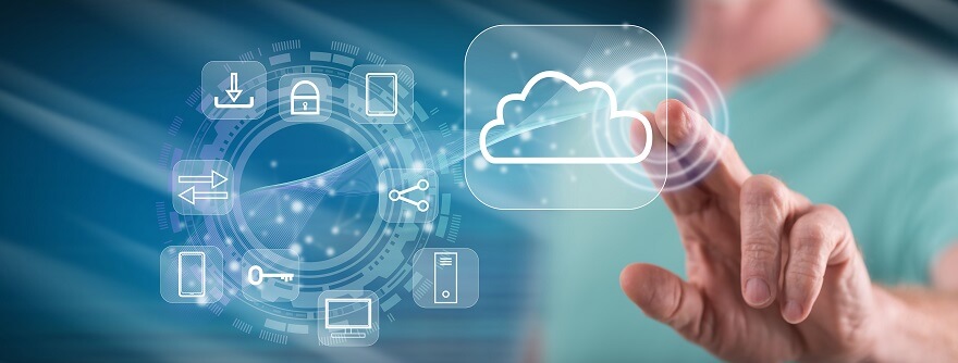 イメージ:防犯カメラのクラウド録画サービス