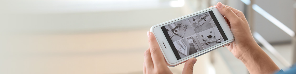 イメージ：コロナ禍で注目！？ スマホで遠隔監視を実現するネットワークカメラの活用法