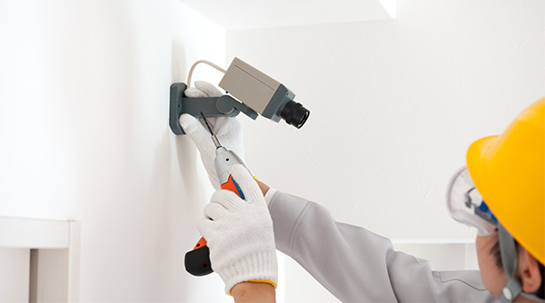 イメージ:防犯カメラの設置方法