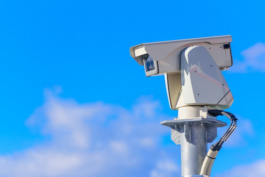 イメージ：防犯カメラの抑止効果