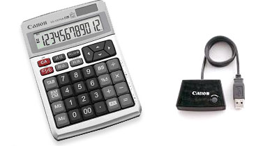 写真：ワイヤレス接続機能付きテンキー電卓「KS-120TKR」