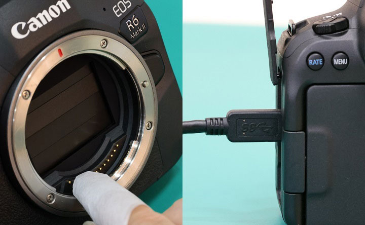 通信部清掃・点検